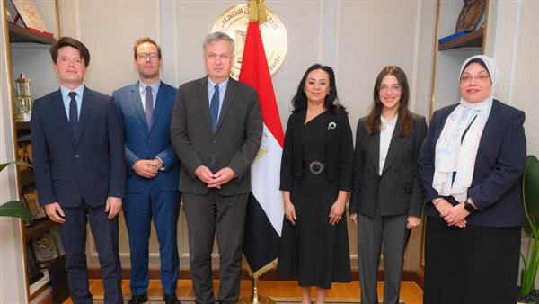 وزيرة التضامن تلتقي السفير الألماني بالقاهرة لتعزيز التعاون